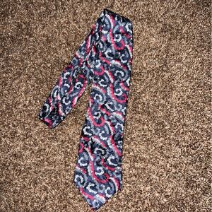 Christian Dior Paisley Patterned Tie